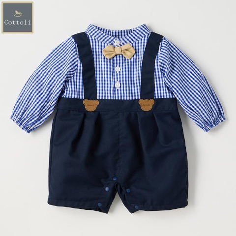 ベビー　フォーマルロンパス（70・80cm・Cottoli）