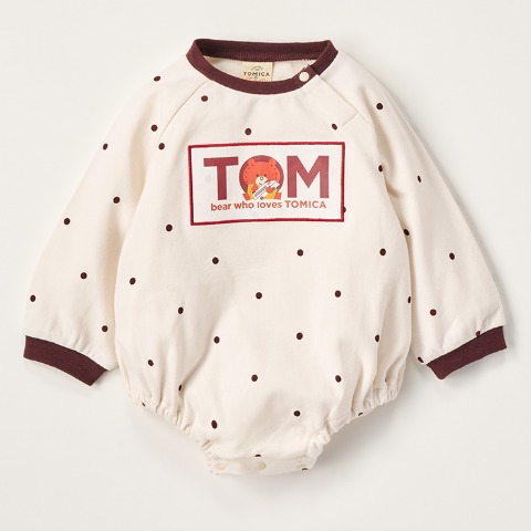 ベビー　ロンパス　（70-80cm・トミカとトム）