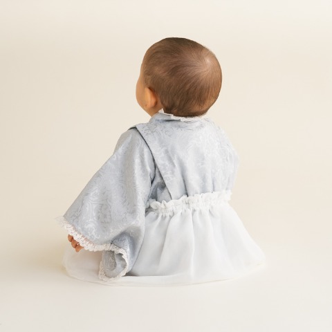 ベビー　袴ロンパス（70・80cm・Cottoli）