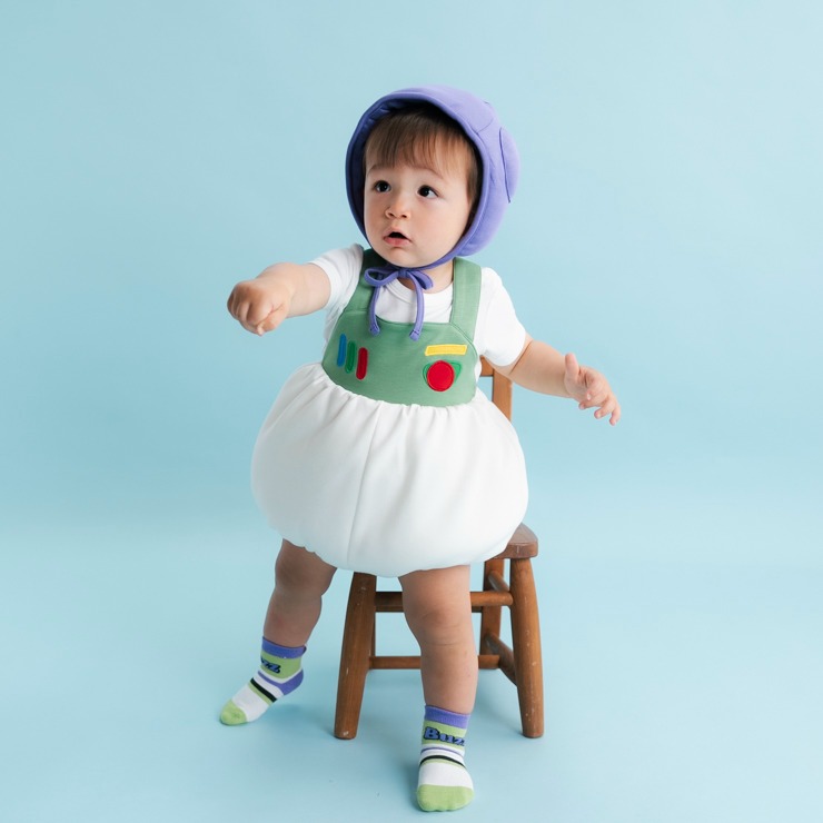 ベビー 帽子+サロペット（70-80～100-110cm・futafuta/Disney/Pixar 