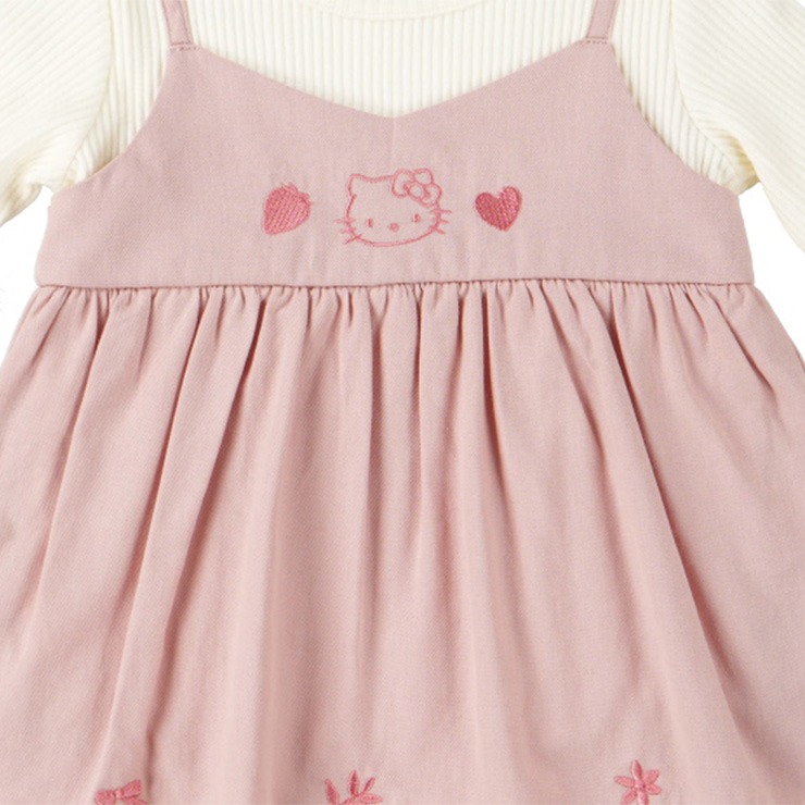 新品未使用❤️激レア⭐️ハローキティベビーズロンパース　サイズ80 ベビー ロンパース(70㎝～80㎝・mamaraku/ハローキティ) | バースデイ