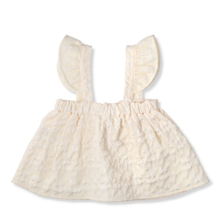 ベビー ロンパス+スカート+ヘアバンド（70・80cm・Cottoli