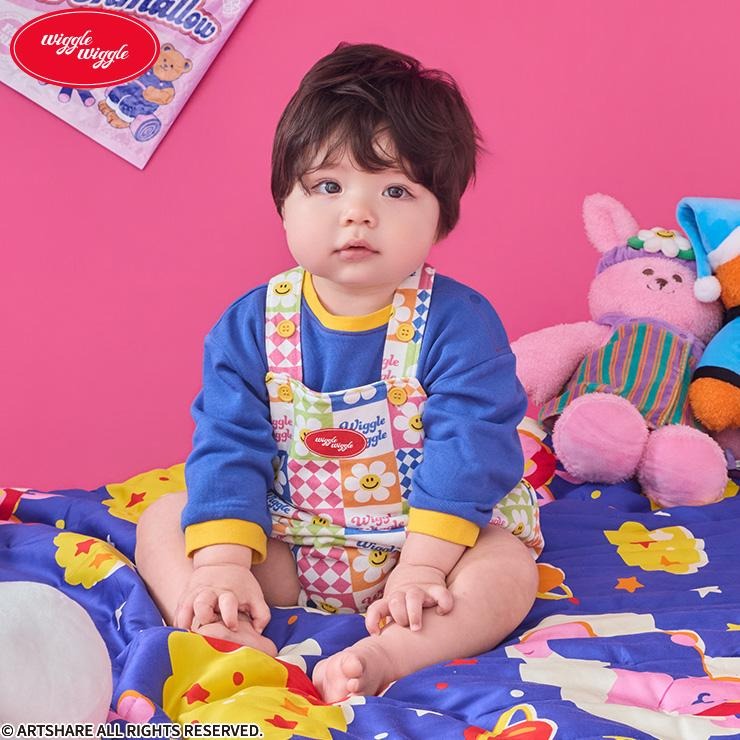 Duffy　サロペット　ロンパース ベビー サロペットロンパス(70cm・80cm・wiggle wiggle） | バースデイ