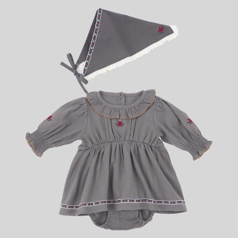 ベビー　ロンパース(70cm、80cm・youpiloulou)
