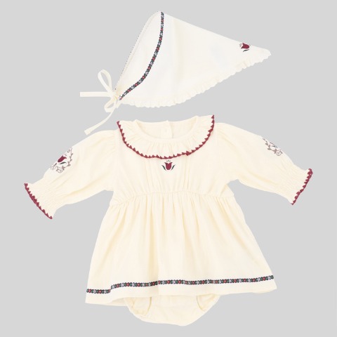 ベビー　ロンパース(70cm、80cm・youpiloulou)