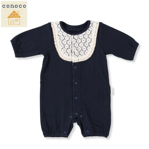 新生児カバーオール（50-60・60-70㎝　conoco）