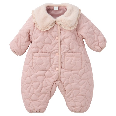 ベビー　長袖カバーオール（70・80cm・Cottoli）