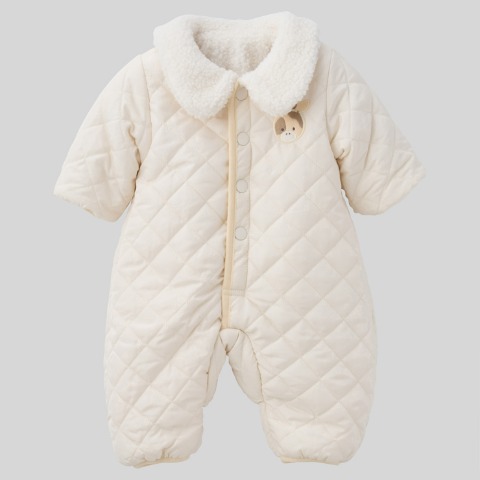 ベビー　長袖カバーオール（70・80cm・Cottoli）