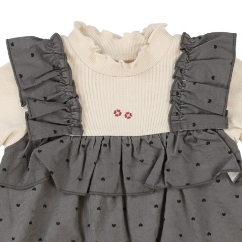 新生児　カバーオール（50-60・60-70cm・Birthday+）