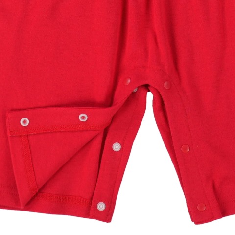 ベビー　ダリア柄はかまオール