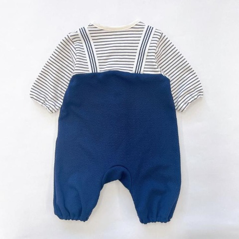 ベビー　長袖カバーオール（50～60・60～70cm・Cottoli）