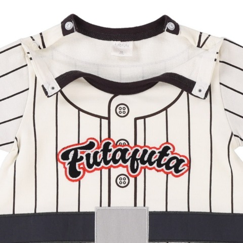 ベビー　長袖カバーオール（70・80cm・futafuta）