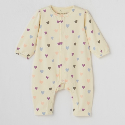 新生児　カバーオール（50－60・60－70cm・Birthday+）