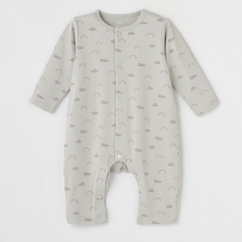 新生児　カバーオール（50－60・60－70cm・Birthday+）