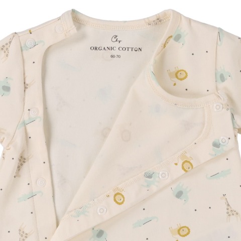 新生児　カバーオール（50－60・60－70cm・Birthday+）