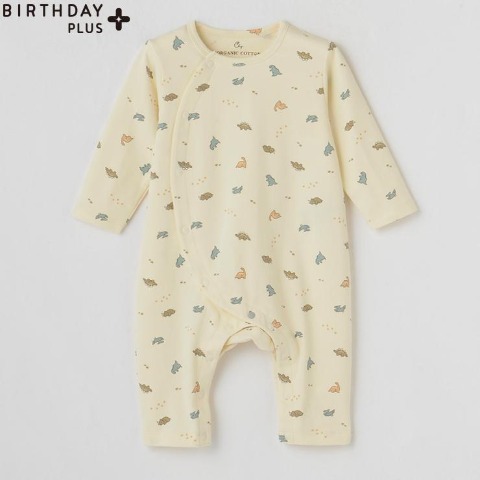 新生児　カバーオール（50－60・60－70cm・Birthday+）