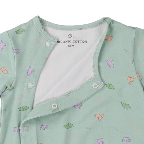 新生児　カバーオール（50－60・60－70cm・Birthday+）