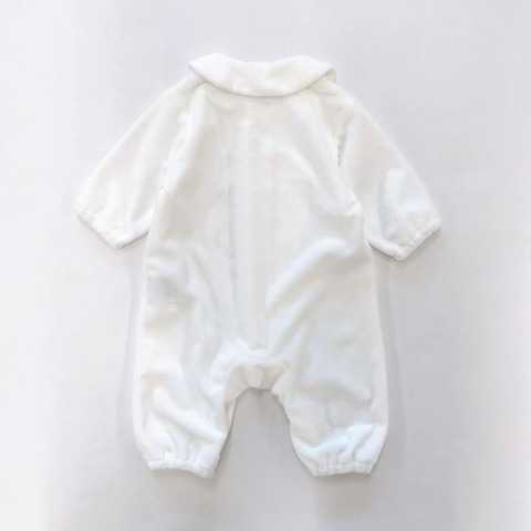 新生児　長袖カバーオール（50～60・60～70cm・Cottoli）