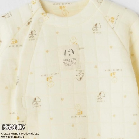 新生児　カバーオール（50-60・60-70cm・PEANUTS）