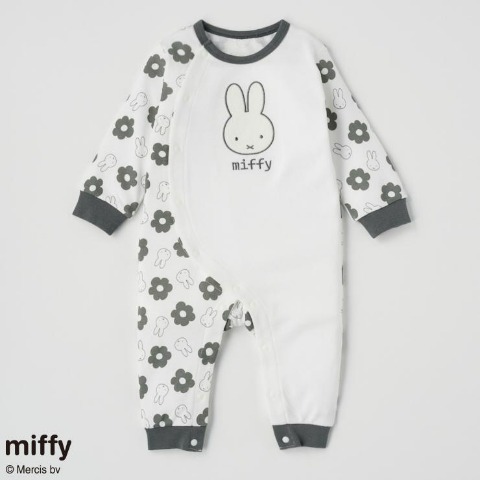 新生児　カバーオール（60-70・70-80cm・miffy)