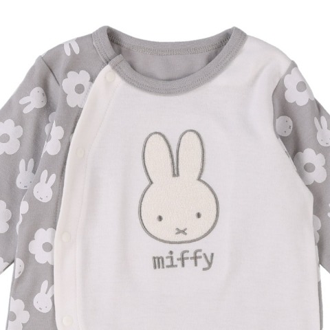 新生児　カバーオール（60-70・70-80cm・miffy)