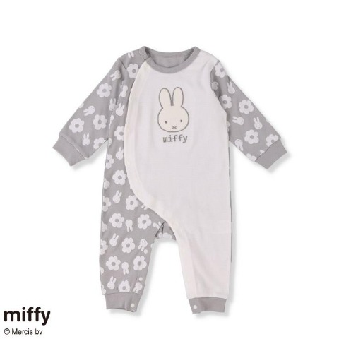 新生児　カバーオール（60-70・70-80cm・miffy)