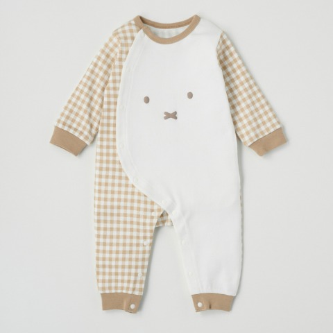 新生児　カバーオール（60-70・70-80cm・miffy)