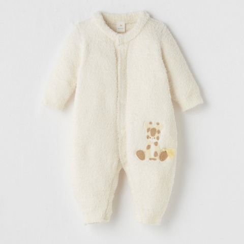 ベビー　長袖カバーオール（70・80cm・Cottoli）