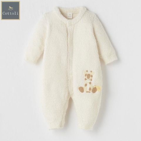 ベビー　長袖カバーオール（70・80cm・Cottoli）