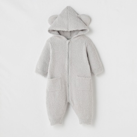 ベビー　長袖カバーオール（70・80cm・Cottoli）