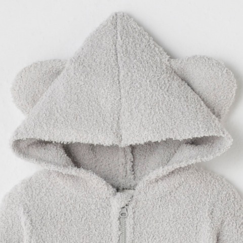 ベビー　長袖カバーオール（70・80cm・Cottoli）
