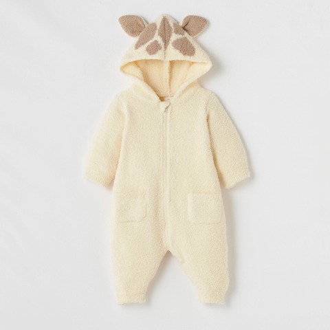 ベビー　長袖カバーオール（70・80cm・Cottoli）