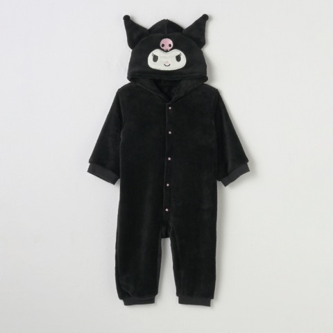ベビー　フード付カバーオール (90・95cm　Sanrio characters)