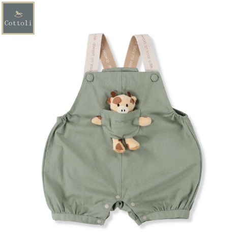 ベビー　サロペットカバーオール（70・80cm・Cottoli）