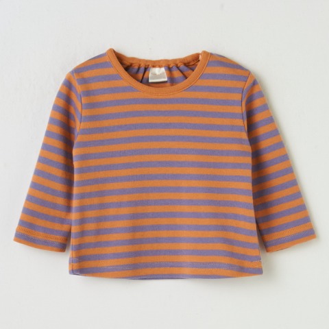 ベビー　長袖Tシャツ+カバーオール（70・80cm・tete a tete）