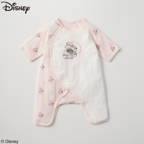 新生児　カバーオール（50-60・60-70cm・Disney）