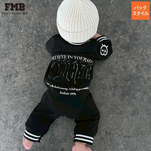 ベビー　長袖カバーオール　（70・80cm・FMB）