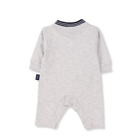 新生児　長袖カバーオール（50-60・60-70㎝・POLO BCS Baby）