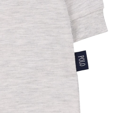 新生児　長袖カバーオール（50-60・60-70㎝・POLO BCS Baby）