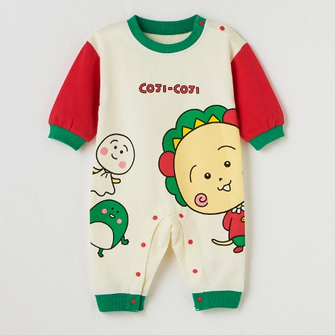 新生児　カバーオール（70cm・80cm・コジコジ）