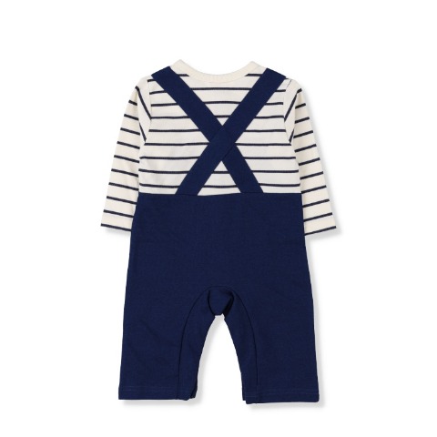 ベビー　長袖カバーオール（70～80㎝・POLO BCS Baby）