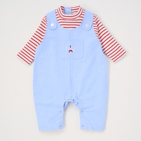 ベビー　カバーオール（70・80cm・ELLE）