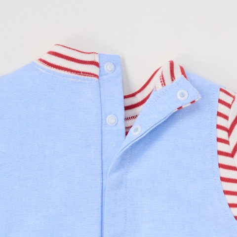 ベビー　カバーオール（70・80cm・ELLE）