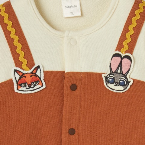 ベビー　カバーオール（70・80cm・futafuta/Disney）