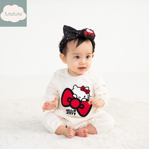 ベビー　カバーオール（70・80cm・ハローキティ）