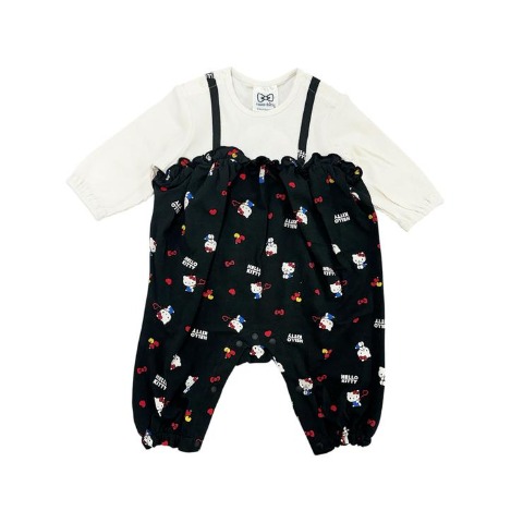 ベビー　カバーオール（70・80cm・ハローキティ）