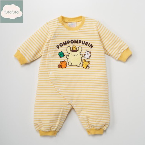 ベビー　カバーオール（70・80cm・ポムポムプリン）