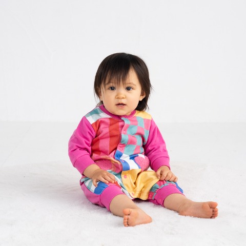 ベビーカバーオール（70・80cm・Perky Zippy）