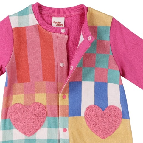 ベビーカバーオール（70・80cm・Perky Zippy）