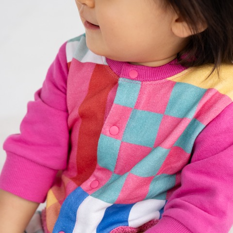 ベビーカバーオール（70・80cm・Perky Zippy）